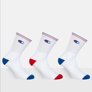 Champion White Performance Socks